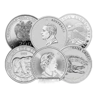 1/2 Oz Silver Coins Gov't Minted (Random Design and Date)