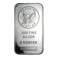 5 oz Assorted Mint Silver Bar