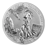 2023 2 oz Silver Germania 10 Marks Coin