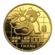 1 oz Panda Gold Coin