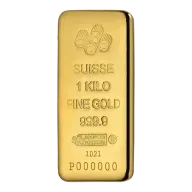 1 Kilo PAMP Suisse Gold Bar