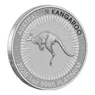 1 Oz Australian Platinum Kangaroo Random Date (BU)
