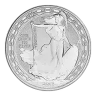 2019 Britannia Oriental Border 1 oz Silver Bullion Coin