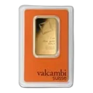 1 oz Gold Bar - Valcambi (In Assay)