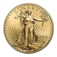2021 1/4 oz American Gold Eagle Coin BU (Type 2)