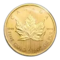 2009 Canada 1/2 oz Gold Maple Leaf BU