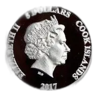 100g Silver Coin Bar Cook Islands | margin scheme