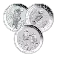 Any Year 1 oz Australian Perth Mint Silver Kookaburra