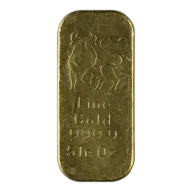 5 oz LBMA Elig. Gold Bar - Varied Mints
