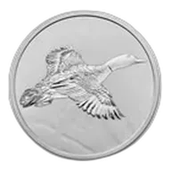 1 oz Silver Round - Gun & Rod (Duck)