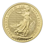 2026 British Gold Britannia 1 oz (BU)