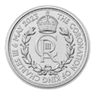 2023 Great Britain 1 oz Silver Coronation BU