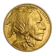 1 oz Gold Buffalo (Abrasions)