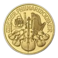 2008 Austria 1 oz Gold Philharmonic BU