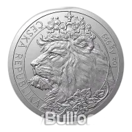 1 oz 99.9% Silver Czech Lion Coin 2025