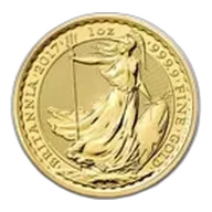 2017 Great Britain 1 oz Gold Britannia BU