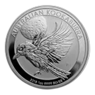 2018 Australia 1 oz Silver Kookaburra BU