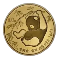 1985 1 oz Gold Panda Bullion Coin