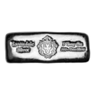 5 oz Silver Cast-Poured Bar - Scottsdale