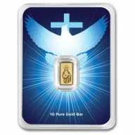1 gram Gold Bar - Jesus Blessings