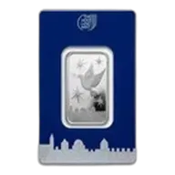 20 gram Silver Bar - Holy Land Mint (Dove of Peace)