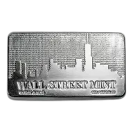 10 oz Wall Street Mint Silver Bar