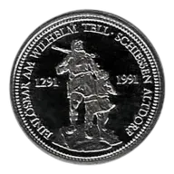 Swiss Platinum Wilhelm One Ounce (dates our choice)