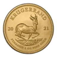 2021 South Africa 1 oz Gold Krugerrand BU