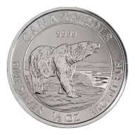 1/2oz Canadian Silver Polar Bear