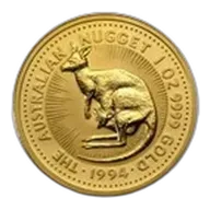 1994 Australia 1 oz Gold Nugget BU