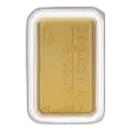 Degussa 10g Minted Gold Bullion Bar In Card - Pre-Owned