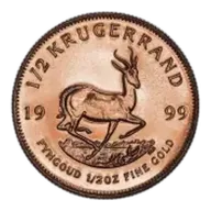 1999 Krugerrand 0.5 oz Gold Bullion Coin
