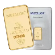 Metalor 10g Gold Bar