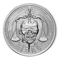 1 oz Silver Round - Libra (Zombie Zodiacs)