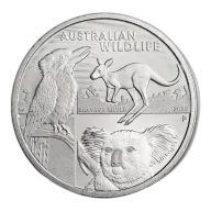 2020 2 oz Australian Silver Wildlife Coin