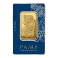 50 gram Gold Bar - PAMP Suisse Lady Fortuna Veriscan (In Assay)