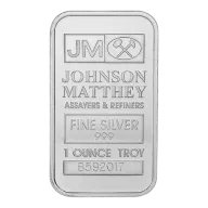 Johnson Matthey 1 oz Silver Bar