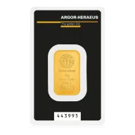 10 Gram Argor-Heraeus Gold Bar (In Assay)