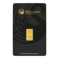 Perth Mint Minted Gold Bar 1g