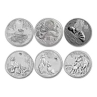 Australia 1 oz Silver Lunar Series III (Random Year)