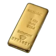 Metalor 1kg Gold Bar