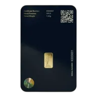 1g Kinesis Themis Gold Bar 2022