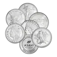 1 oz Pure Silver Round - Design Varies