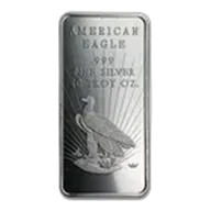 10 oz Silver Bar - World Wide Mint (Eagle)