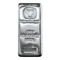 1kg Germania Mint Silver Cast Bar