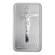 10 oz Silver Bar - Jesus