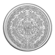 1/4 oz Silver Round - Aztec Calendar