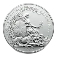 One Ounce Silver Britannia 1987-2012 (0.958)