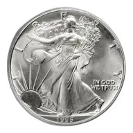 1995 Silver American Eagle - BU