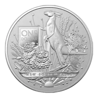 2022 $1 Australia Coat of Arms NSW .999 1oz Silver BU Coin